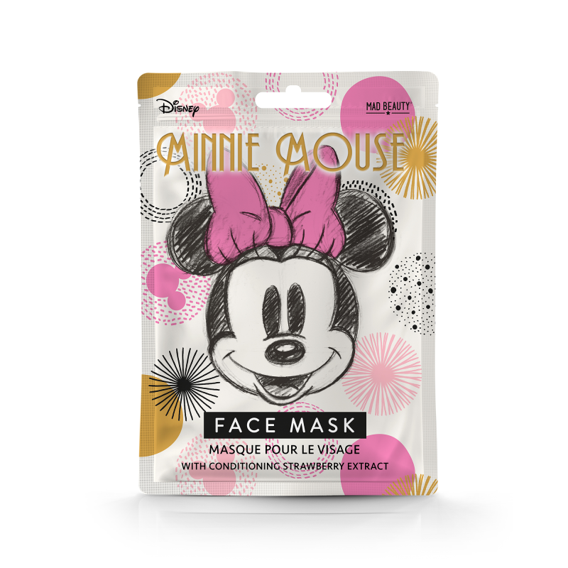 MINNIE MAGIC MASCHERA VISO REVITALIZZAN. IN EXPO 12 PZ FRAG:FRAGOLA